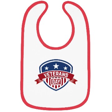 Discover Veterans Day Bibs