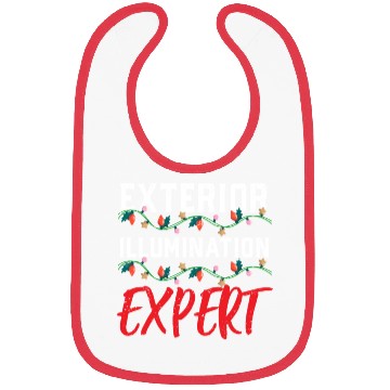 Discover Funny Christmas Light Exterior Illumination Expert Bibs