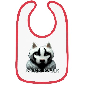 Discover husky-wolfie Bibs
