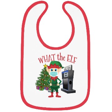 Discover What the Elf - Elf with Mask and Gas Pump Bibs