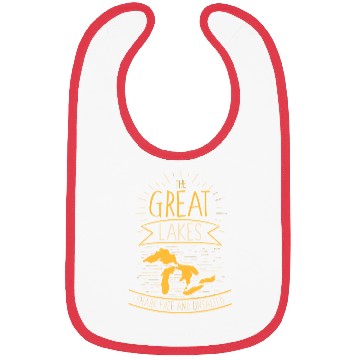 Discover The Great Lakes Shark Free Unsalted Michigan Bibs