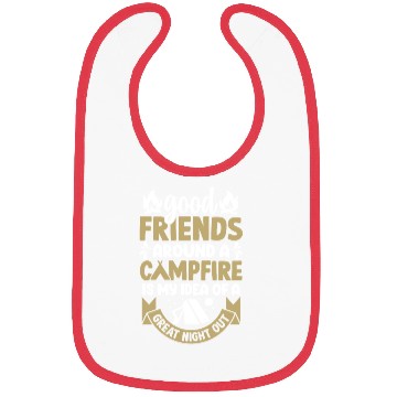 Discover Friends Camping Campfire Camper Camp Lover Gift Bibs