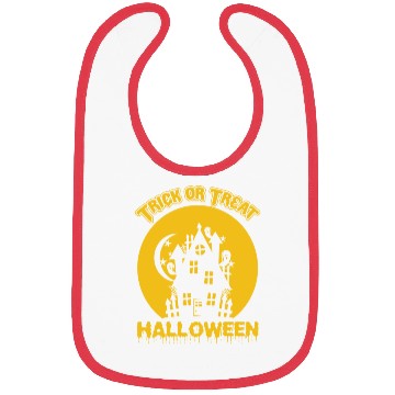 Discover Trick or Treat Halloween Bibs Design