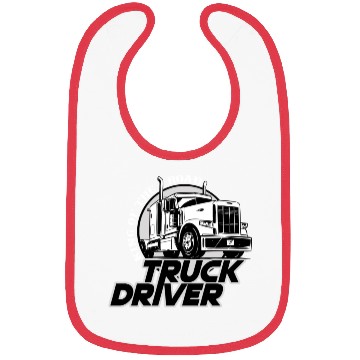 Discover Truck driver, King of the road Bibs