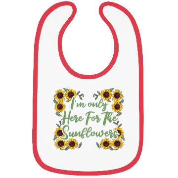 Discover Sunflower Gardening Bibs