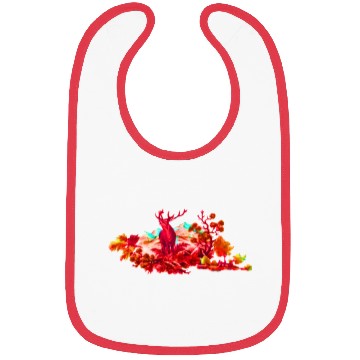 Discover Deer Swamp Illustrate Bibs