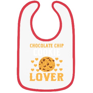 Discover Cute Chocolate Chip Cookie Lover Bibs