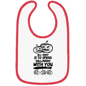 Discover Halloween pumpkin Jack o Lantern Bibs