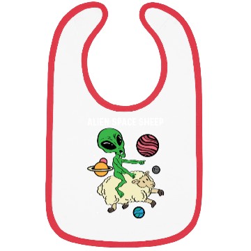 Discover Alien Space Sheep Astronaut Or Space Pilot Gift Bibs