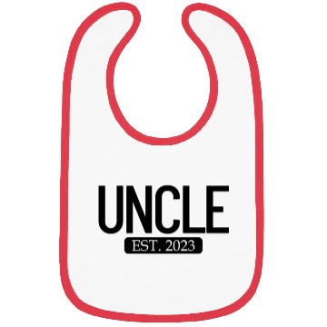 Discover Uncle Est. 2023 New Uncle This Year Uncle Gift Bibs