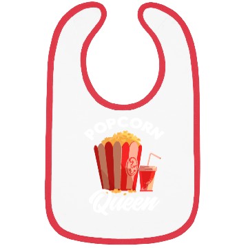 Discover Film Popcorn Lover Bibs