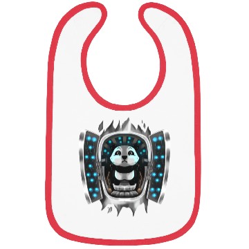 Discover Panda Inside Costume Panda Takes Over Control Bibs