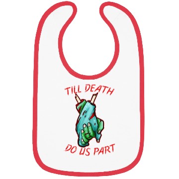 Discover Married Lovers Tikk Death Do Us Apart Zombie Bibs