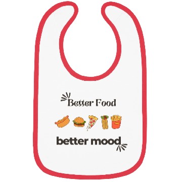 Discover Better Food Better Mood Bibs
