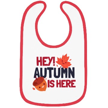 Discover Hey! Autumn is Here Bibs