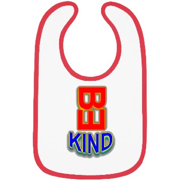 Discover Be Kind Bibs Cute Graphic Blessed