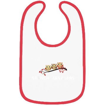 Discover Branch Managers Cute Owls Owl Lover Bird Watcher Bibs