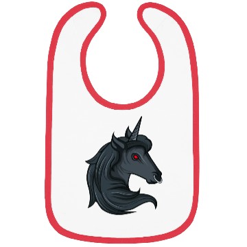 Discover Goth Unicorn Zombie Gothic Occult Halloween Bibs