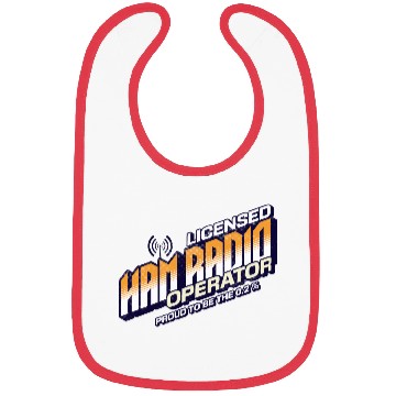 Discover Licensed Ham Radio Operator Hobbyist Bibs