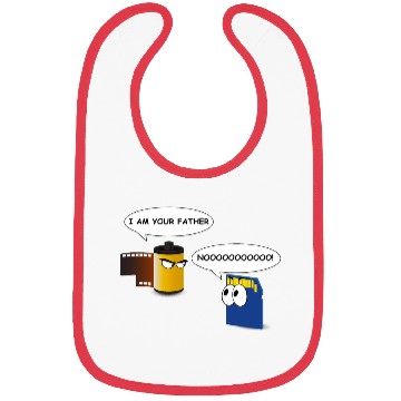 Discover Funny photography Bibs with father and son film a