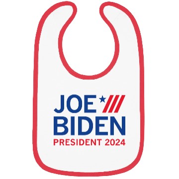 Discover Joe Biden President 2024 Bibs