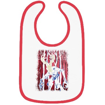 Discover Wendigo Folk Creature Forest Halloween Cryptid Bibs