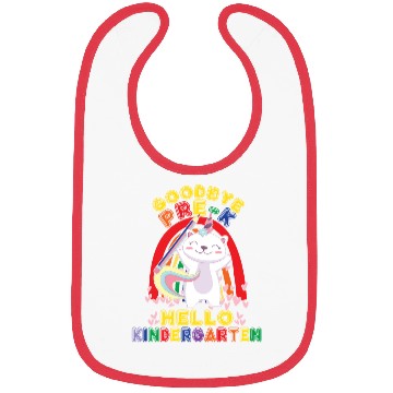 Discover Goodbye Pre-K Hello Kindergarten Student Bibs