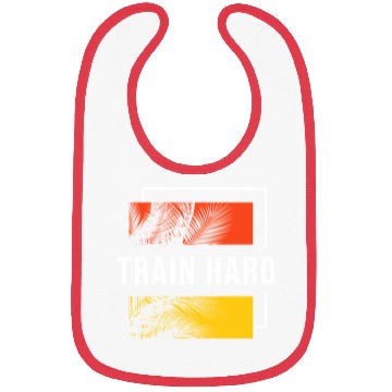 Discover Train Hard Bibs