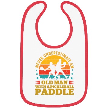 Discover Never Underestimate An Old Man With a Pickleball Bibs