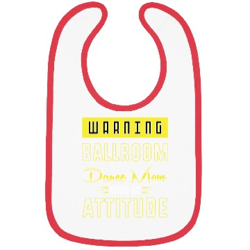 Discover Mothers Day Funny Ballroom Dance Mom For Women Bibs
