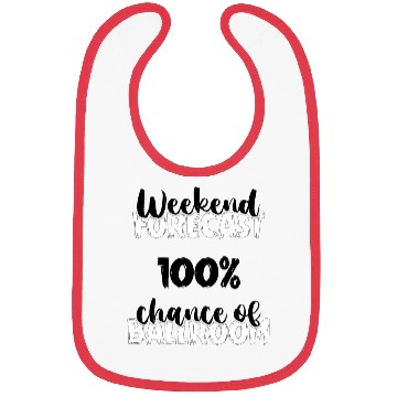 Discover Weekend Forecast Dancer Dance Teacher Ballroom Bibs
