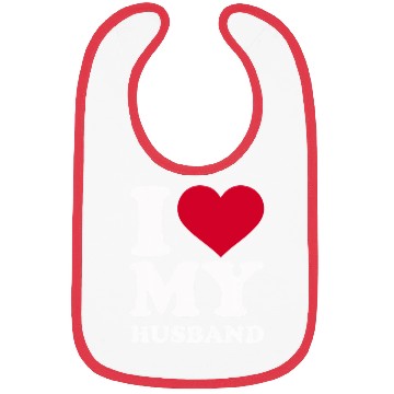 Discover I love my husband Bibs