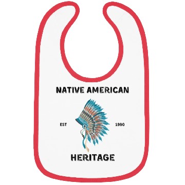 Discover Native American Heritage Bibs