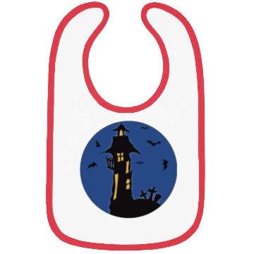 Discover Halloween Haunted House Bibs