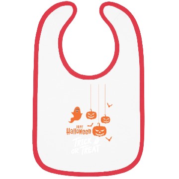 Discover Trick or Treat Halloween Bibs
