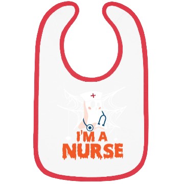 Discover I am a nurse ghost Bibs