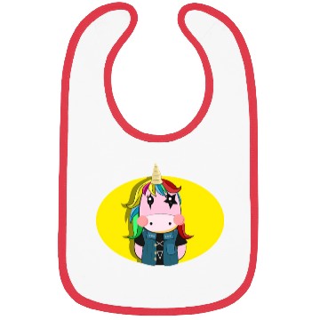 Discover Unicorn Death Metal Bibs