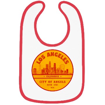 Discover Los Angeles Skyline Bibs