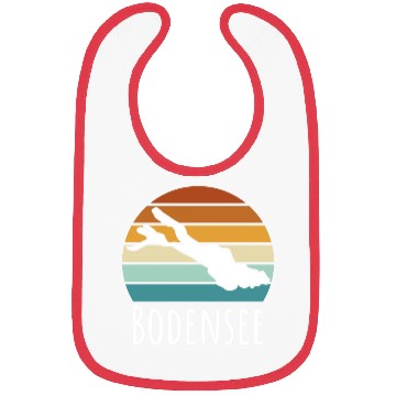 Discover retro lake constance germany Bibs