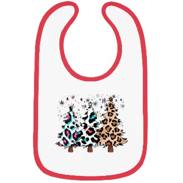 Discover Christmas trees, Leopard Christmas Trees, Winter Bibs
