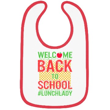 Discover Back to School Bibs, Lunch Lady Bibs, Cafeteria