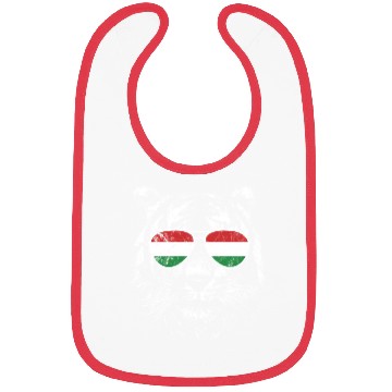 Discover Hungary flag sunglasses Hungarian tiger Bibs