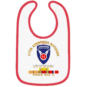 Discover 11th Airborne Division Raid at Los Baños WWII wPAC Bibs