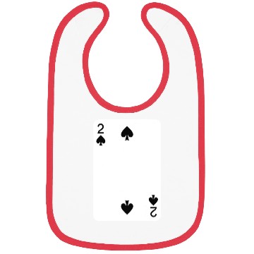 Discover Two Of Spades Playing Cards Halloween Costume Deck Bibs