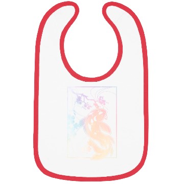 Discover Kawaii Cherry Blossom Koi Bibs
