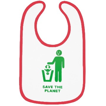Discover save the planet Bibs
