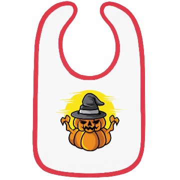 Discover Scary Pumpkin Fantasy Lover Gift Bibs