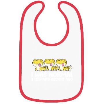 Discover Leopard Gecko Keeper I Was Normal 3 Leopard Bibs