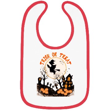 Discover HAPPY HALLOWEEN TRICK OR TREAT Bibs