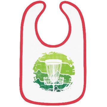 Discover Disc Golfer Graphic Frisbees Flying Disc Golf Bibs